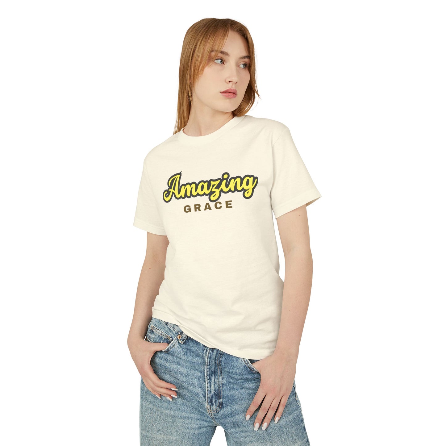 Amazing Grace Unisex Garment-Dyed Heavyweight Cotton Tee