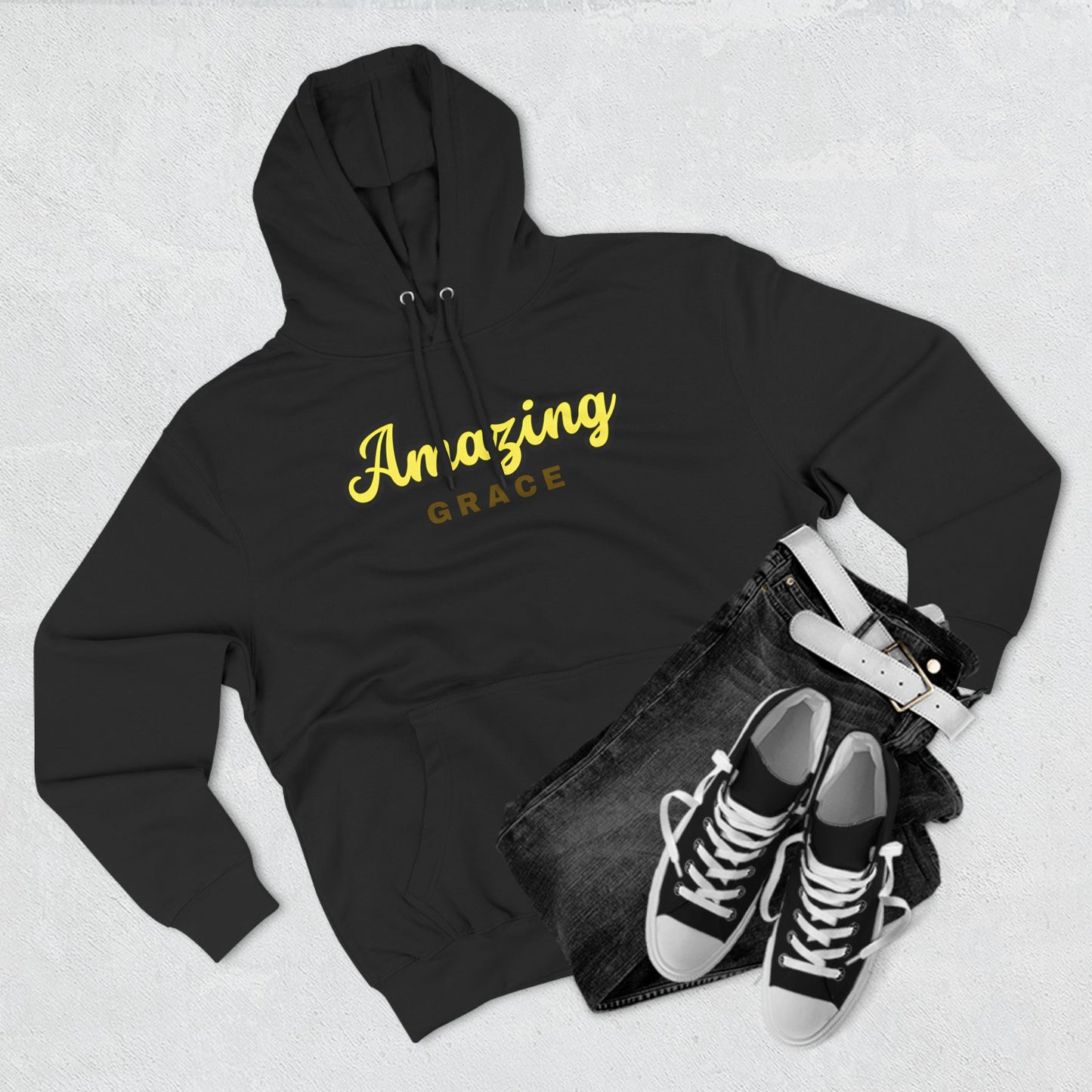 Amazing Grace Three-Panel Fleece Hoodie
