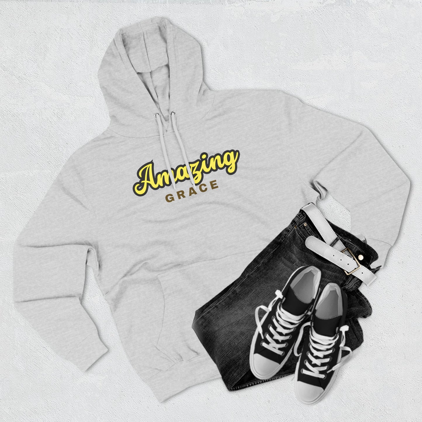 Amazing Grace Three-Panel Fleece Hoodie