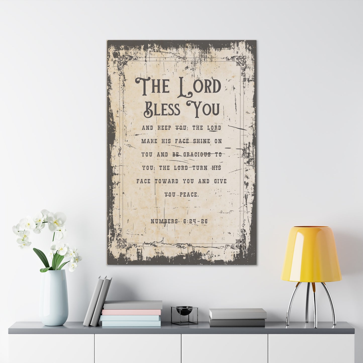 The Lord Bless You Canvas