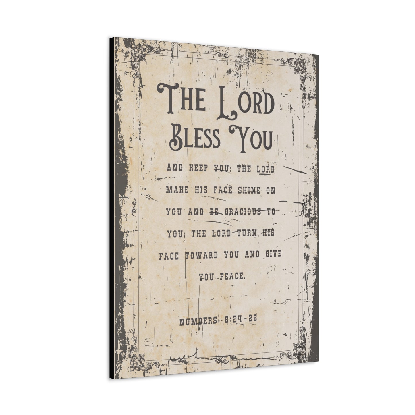 The Lord Bless You Canvas