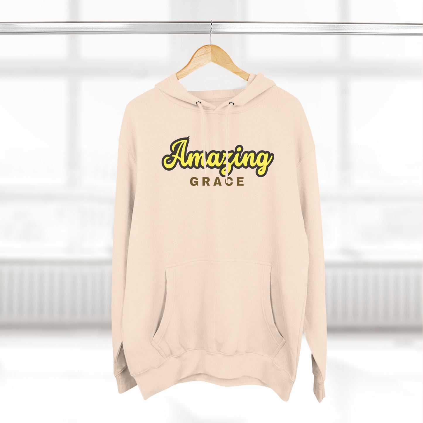 Amazing Grace Three-Panel Fleece Hoodie