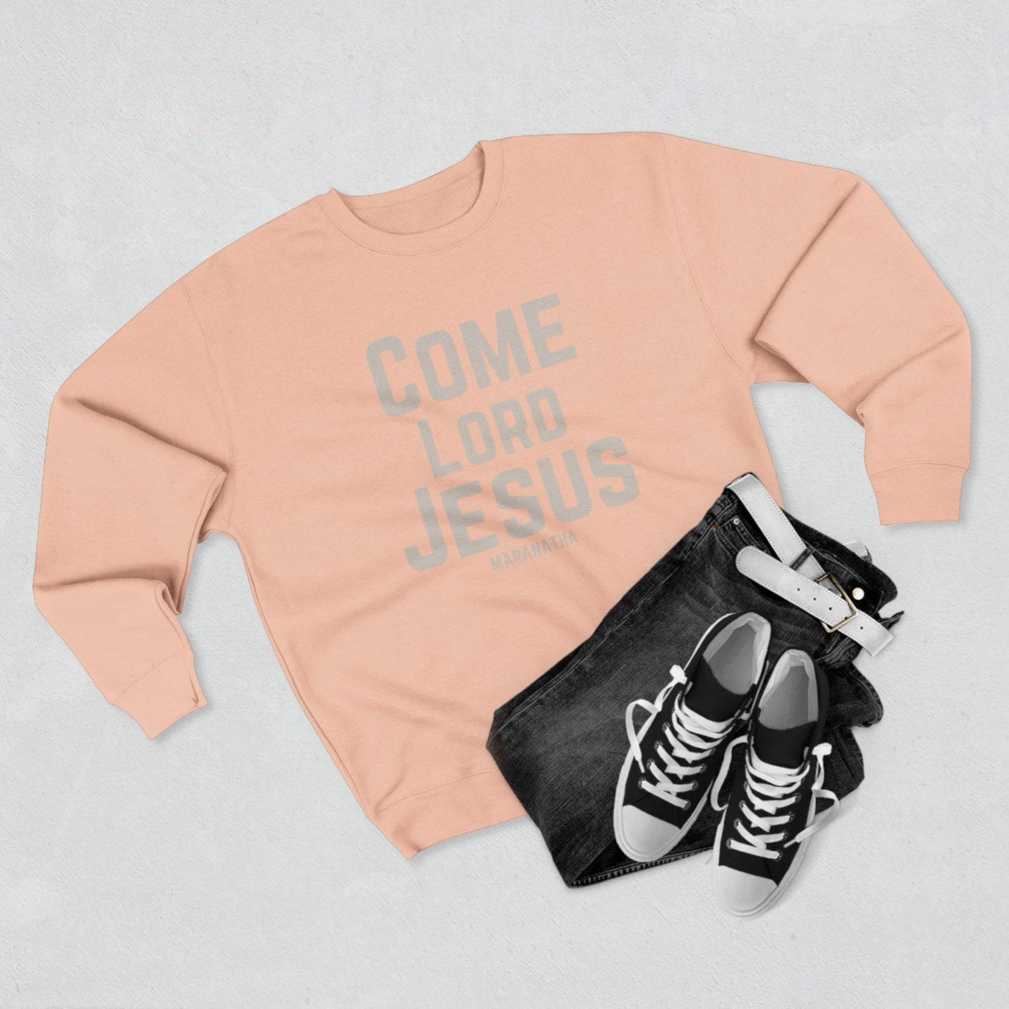 Come Lord Jesus Unisex Crewneck Sweatshirt