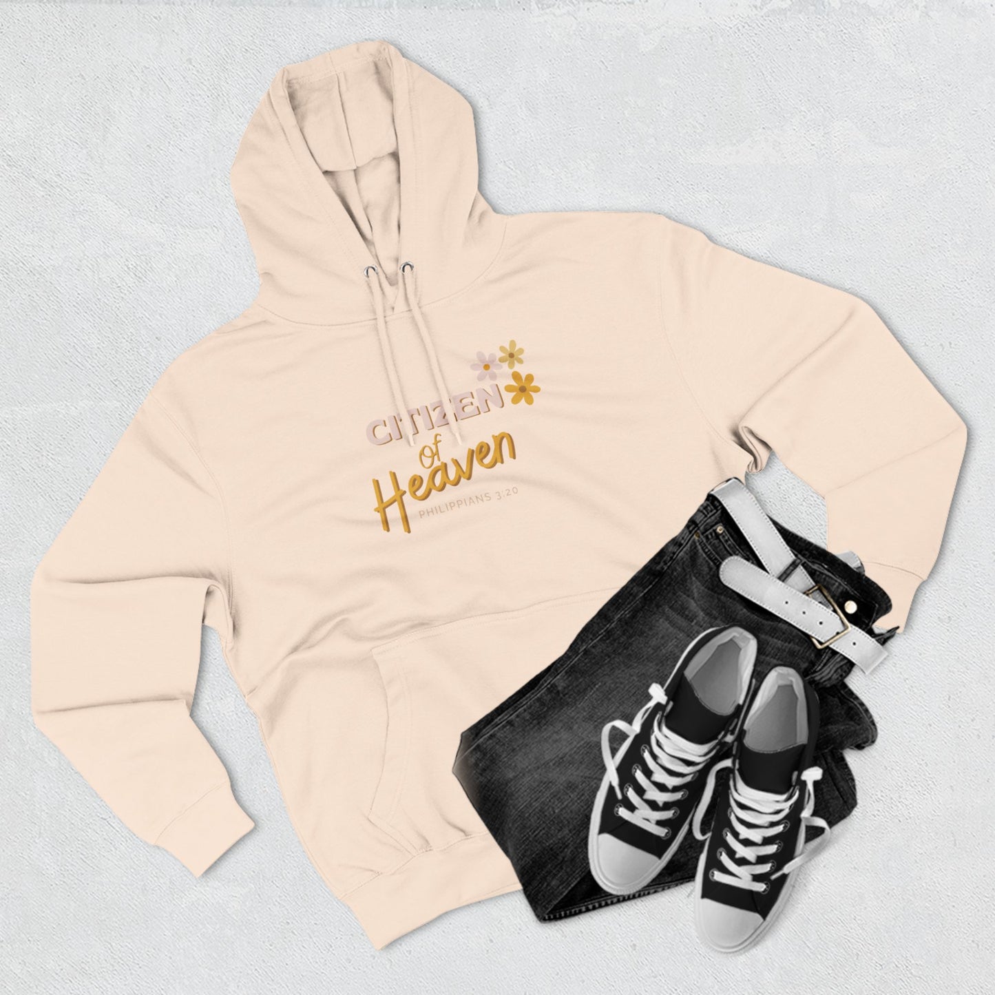 Citizen of Heaven Three-Panel Fleece Hoodie