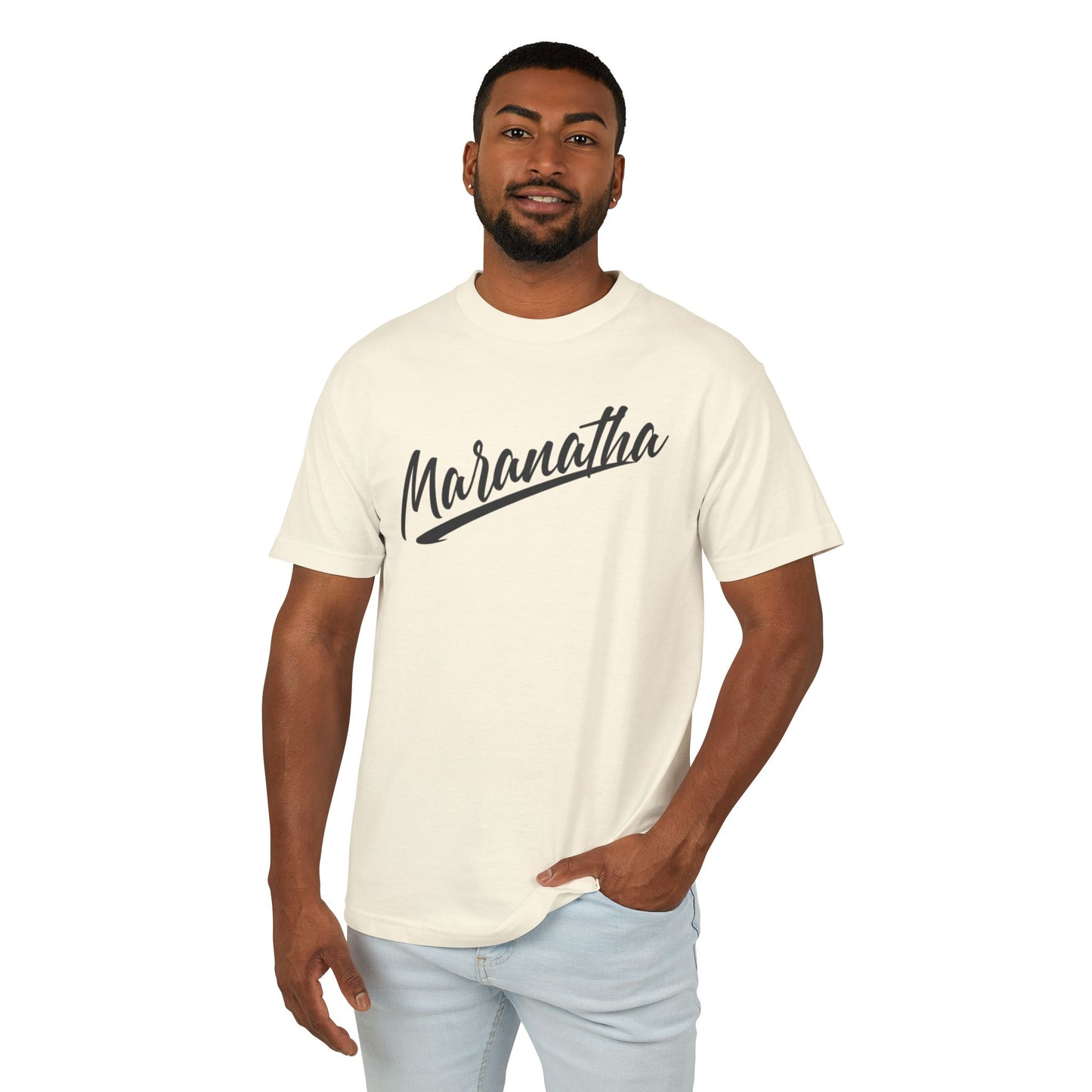 Maranatha Unisex Heavyweight Cotton Tee - Comfortable Casual Wear