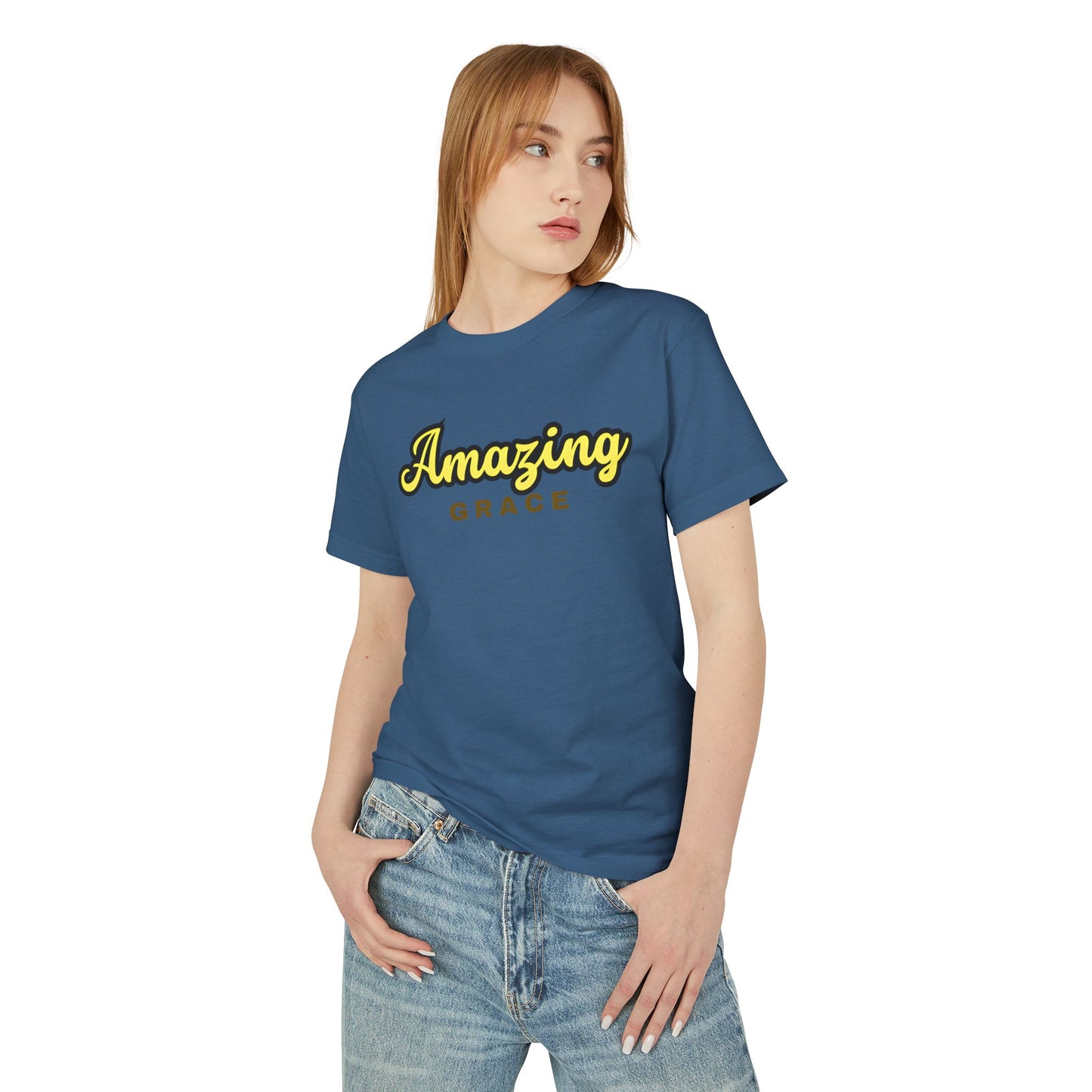 Amazing Grace Unisex Garment-Dyed Heavyweight Cotton Tee