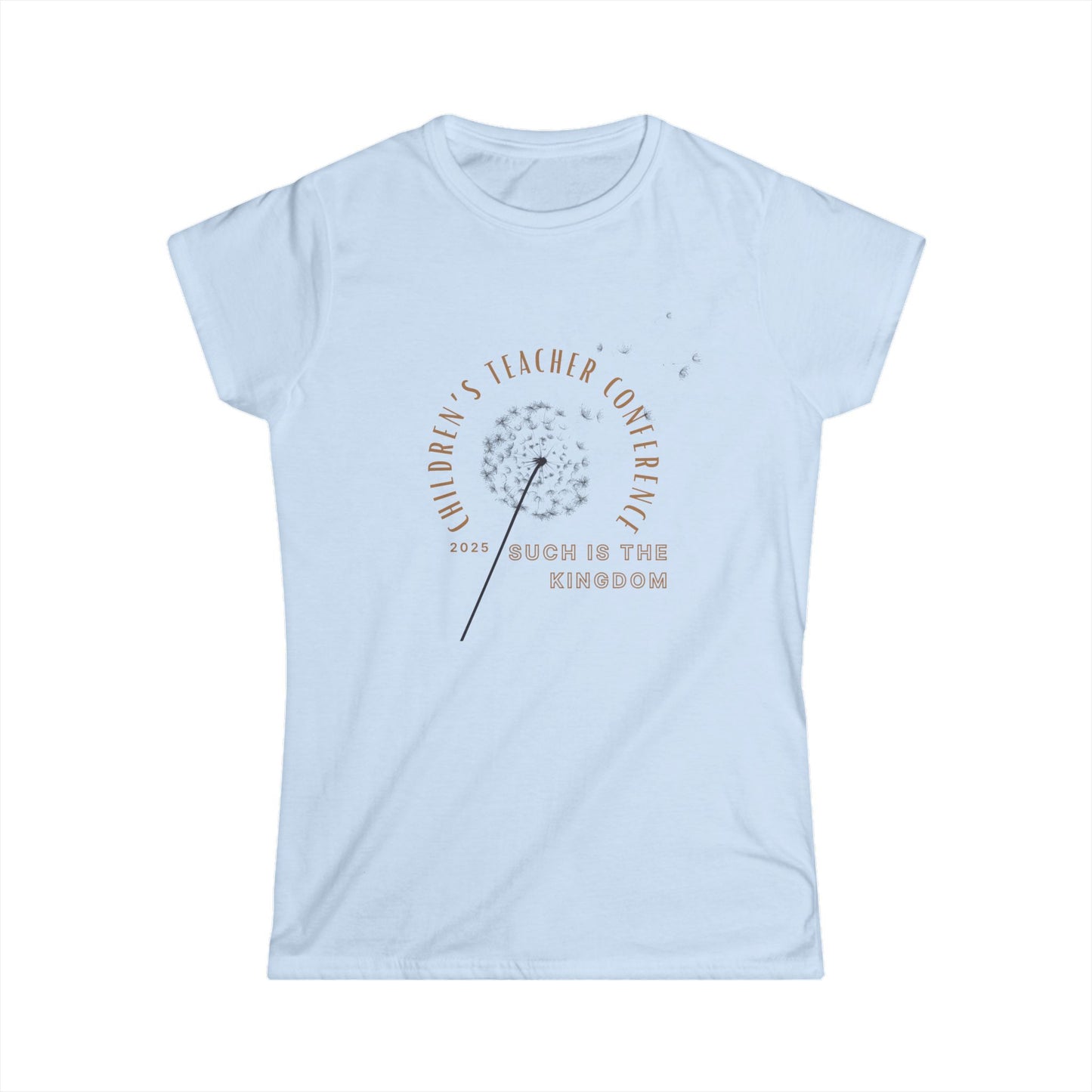 Women's Teacher Conference Tee, Teacher Gift, Education Shirt, Softstyle T-Shirt, Inspirational Apparel, Back to School