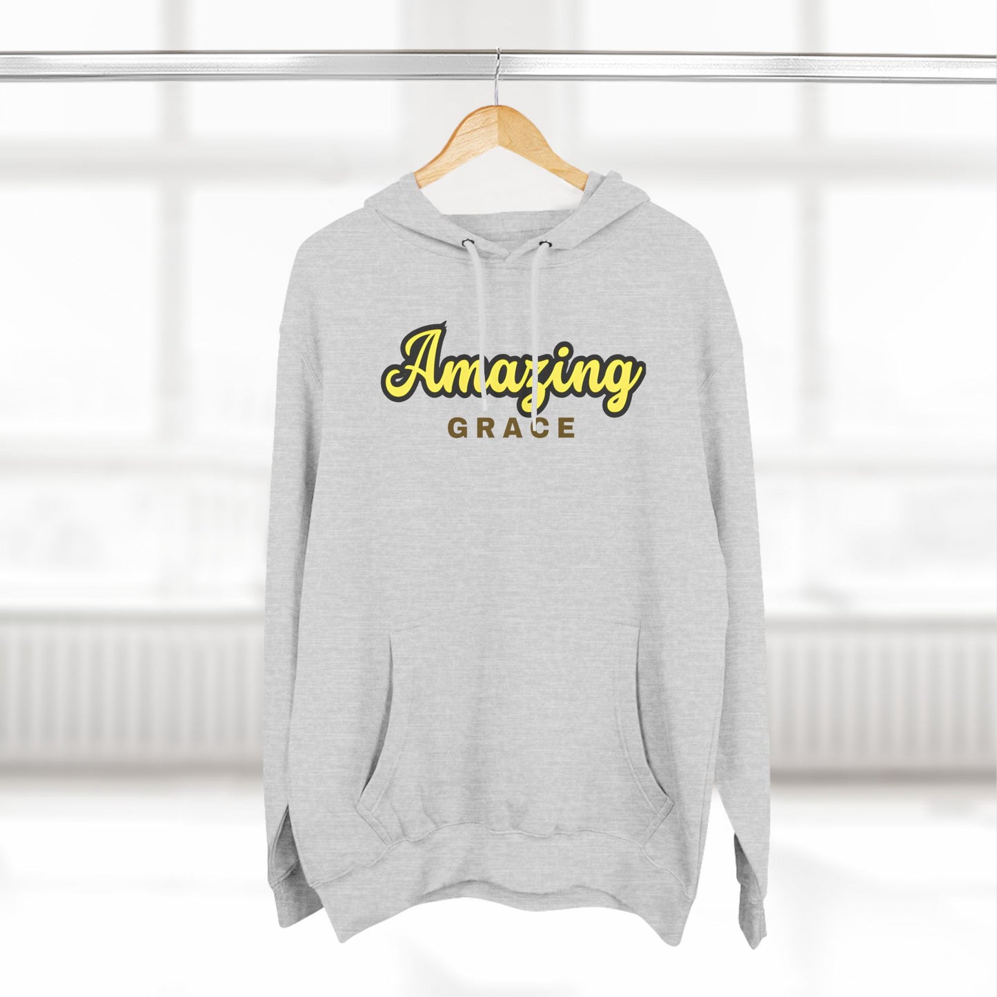 Amazing Grace Three-Panel Fleece Hoodie