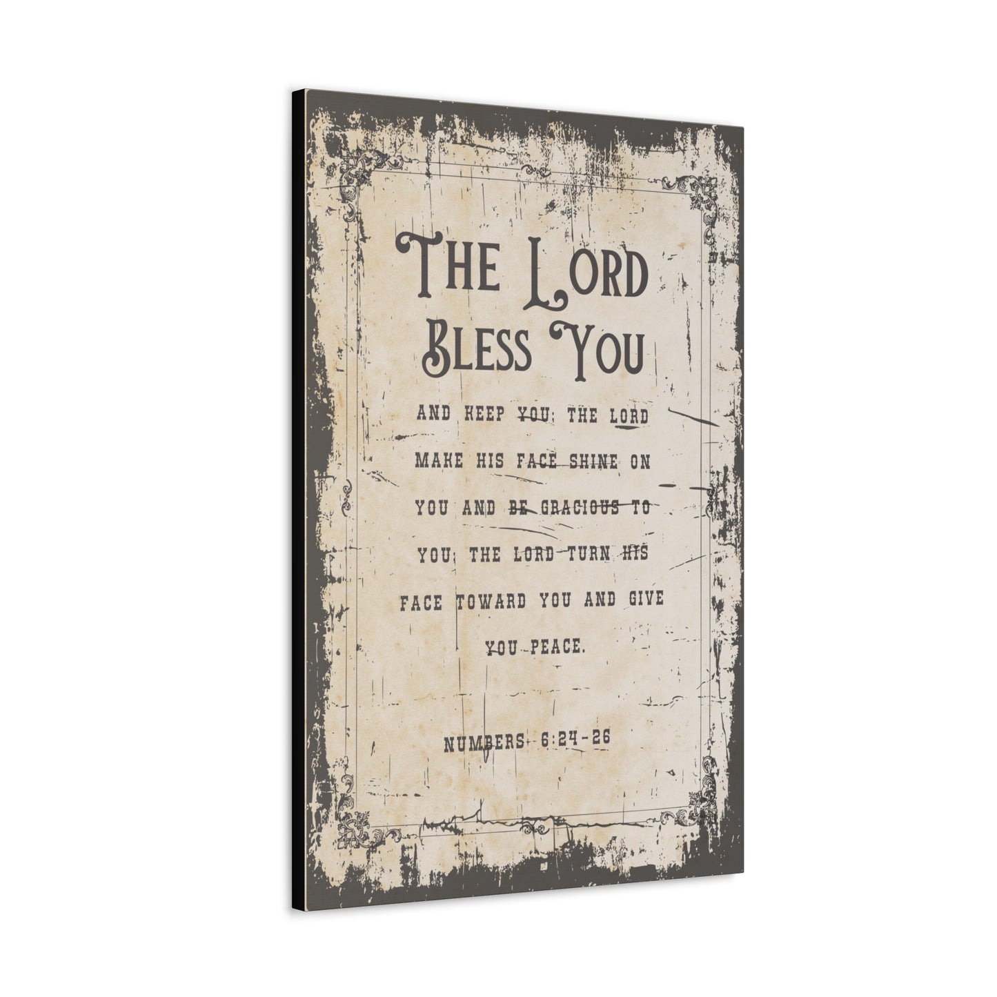 The Lord Bless You Canvas