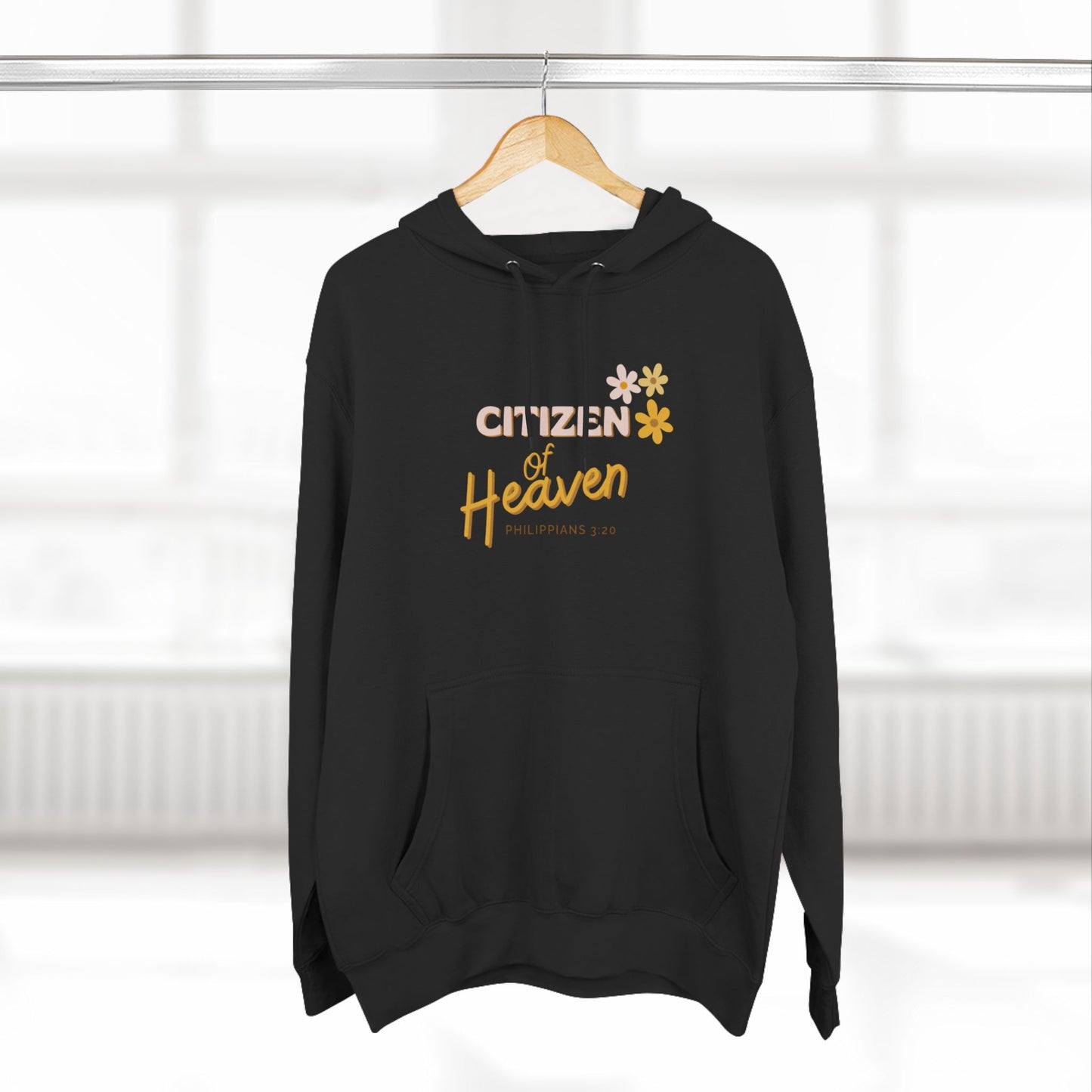Citizen of Heaven Three-Panel Fleece Hoodie