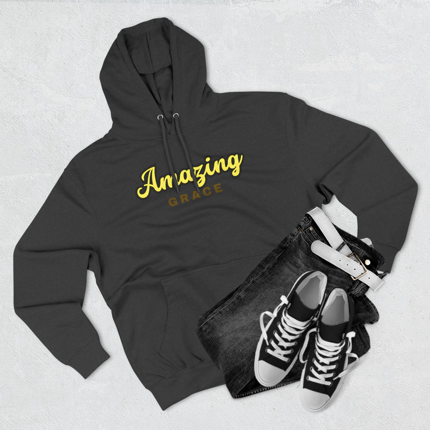 Amazing Grace Three-Panel Fleece Hoodie