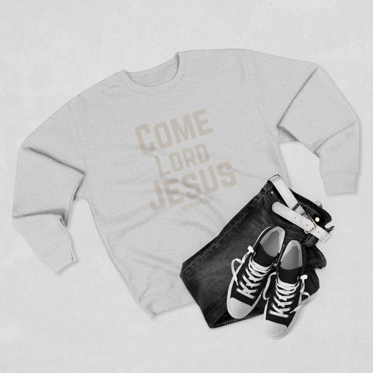 Come Lord Jesus Unisex Crewneck Sweatshirt