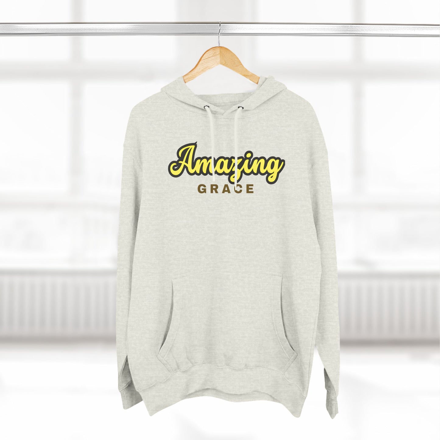 Amazing Grace Three-Panel Fleece Hoodie