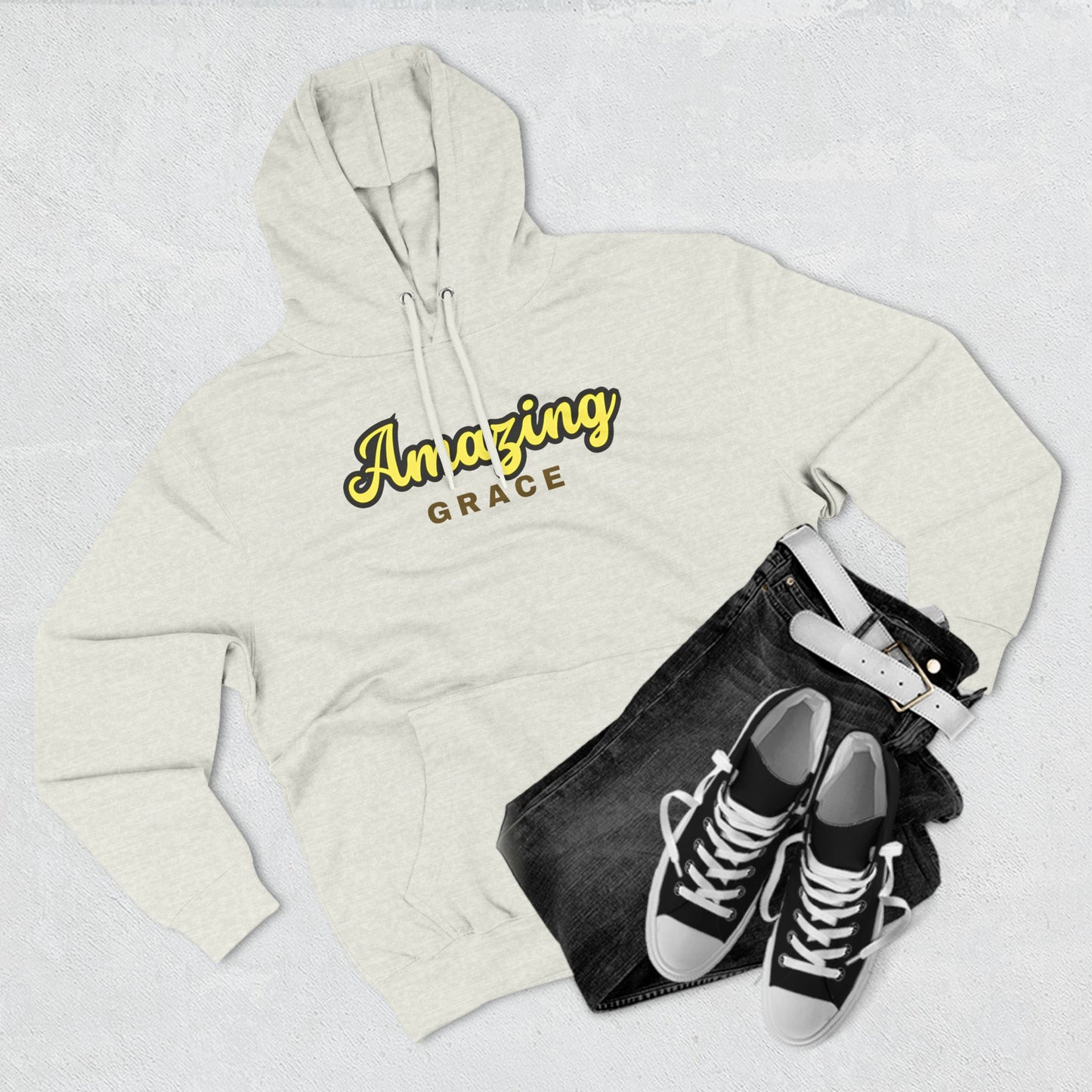 Amazing Grace Three-Panel Fleece Hoodie
