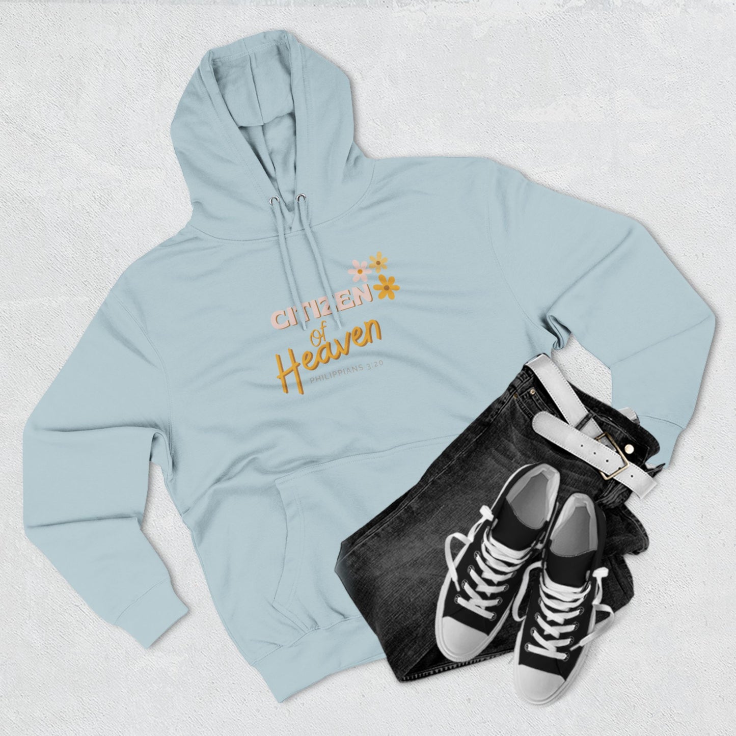Citizen of Heaven Three-Panel Fleece Hoodie