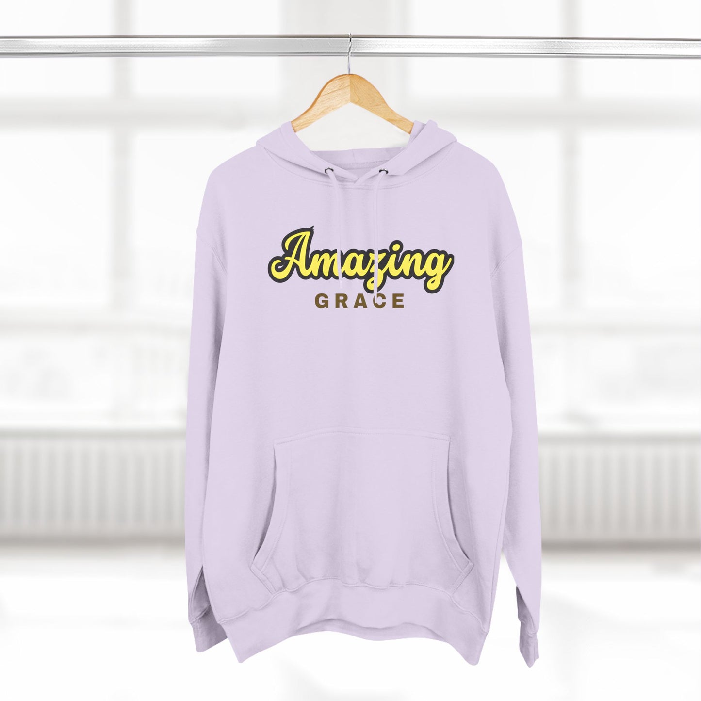 Amazing Grace Three-Panel Fleece Hoodie