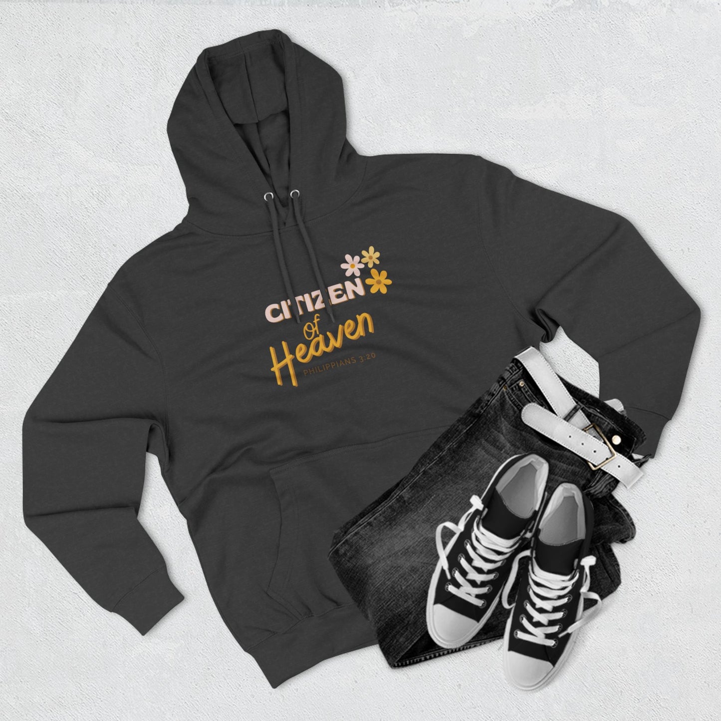Citizen of Heaven Three-Panel Fleece Hoodie