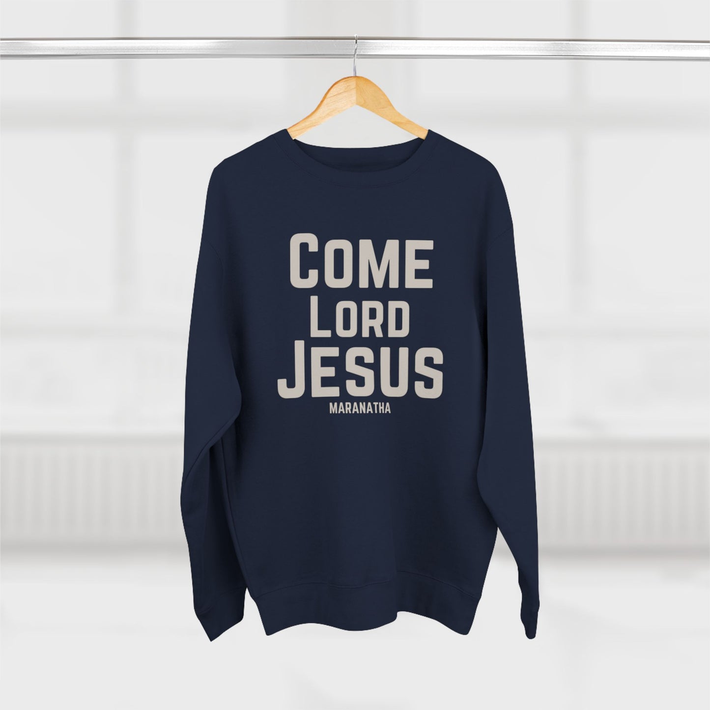 Come Lord Jesus Unisex Crewneck Sweatshirt
