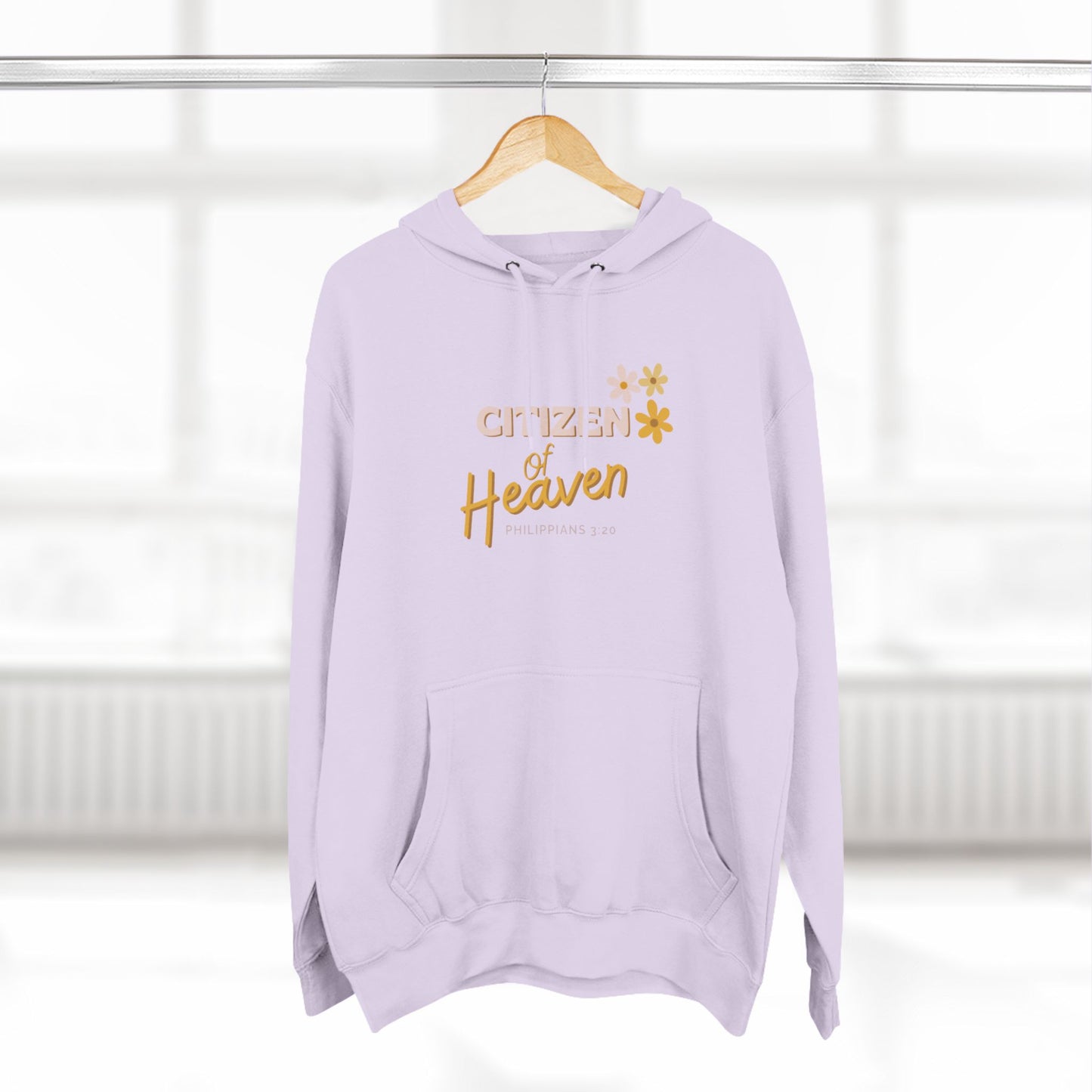 Citizen of Heaven Three-Panel Fleece Hoodie
