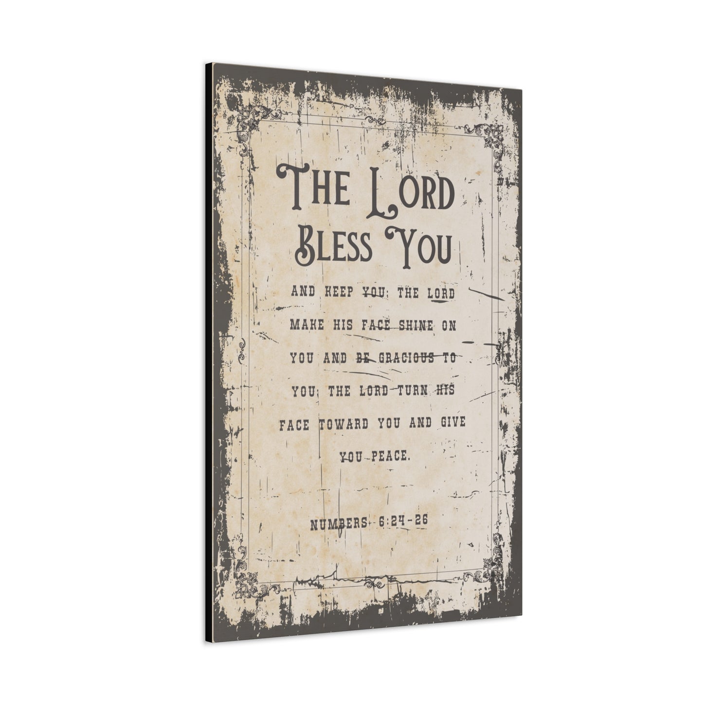 The Lord Bless You Canvas