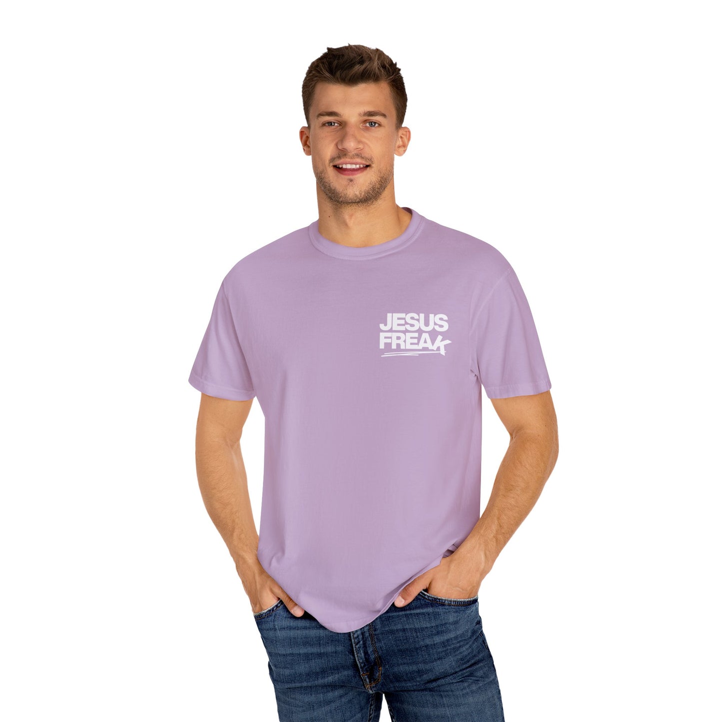 Faith-Inspired Unisex T-Shirt, Jesus Freak Tee, Inspirational Christian Shirt, Casual Everyday Wear, Gift for Believers