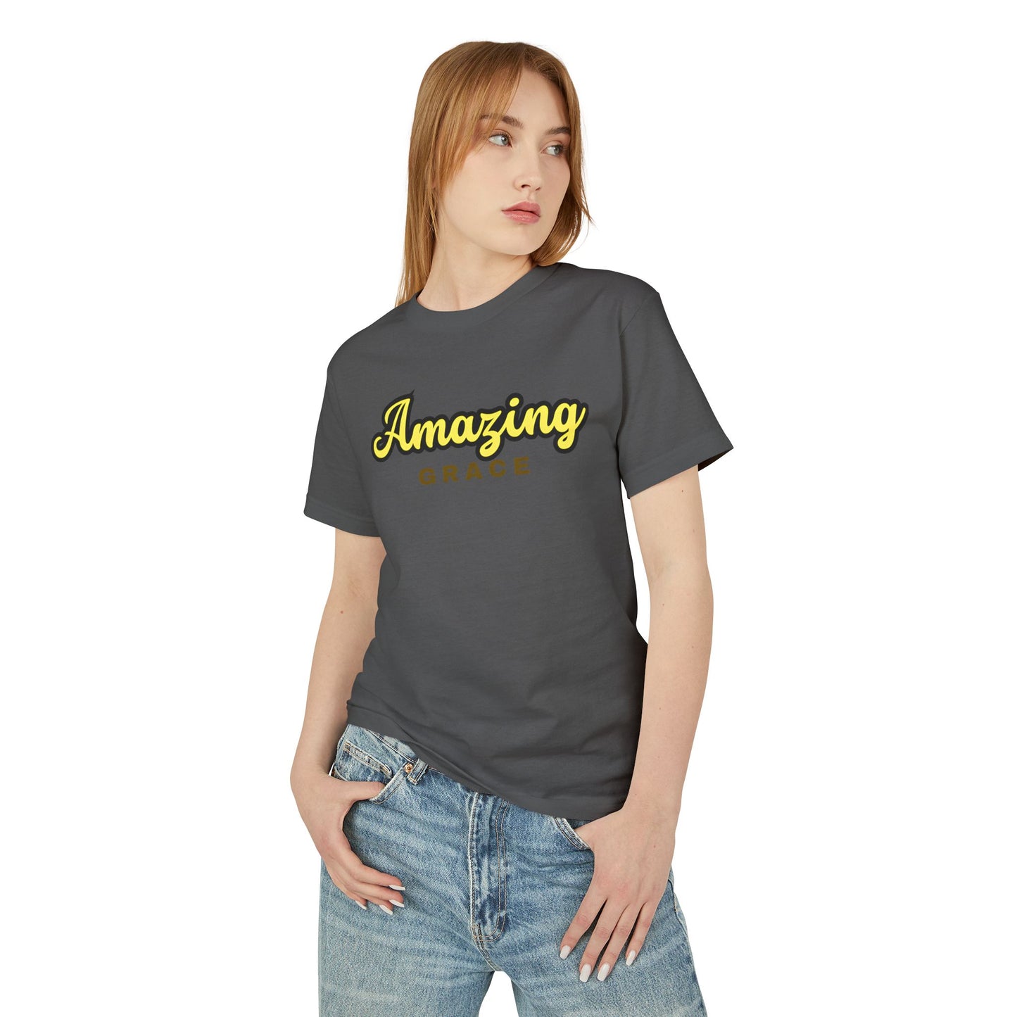 Amazing Grace Unisex Garment-Dyed Heavyweight Cotton Tee