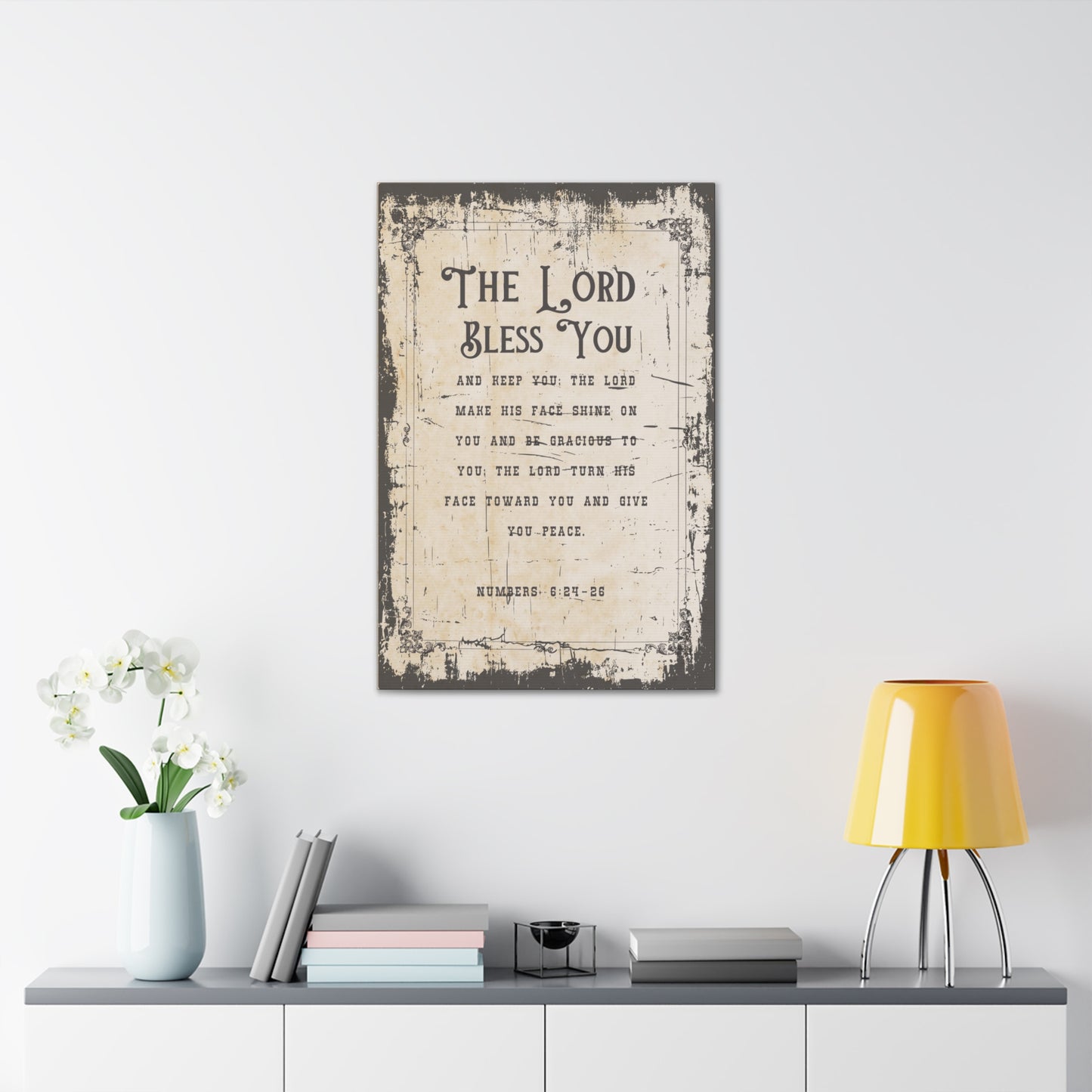 The Lord Bless You Canvas