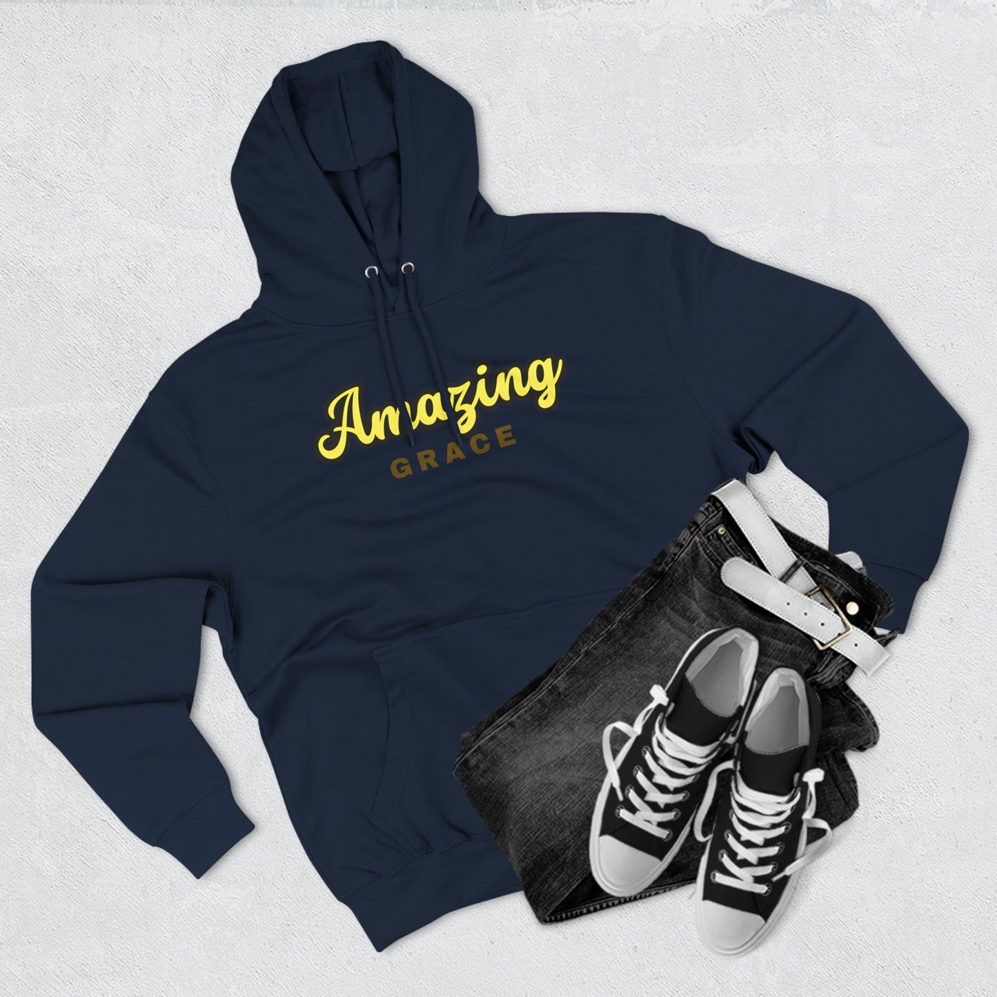 Amazing Grace Three-Panel Fleece Hoodie