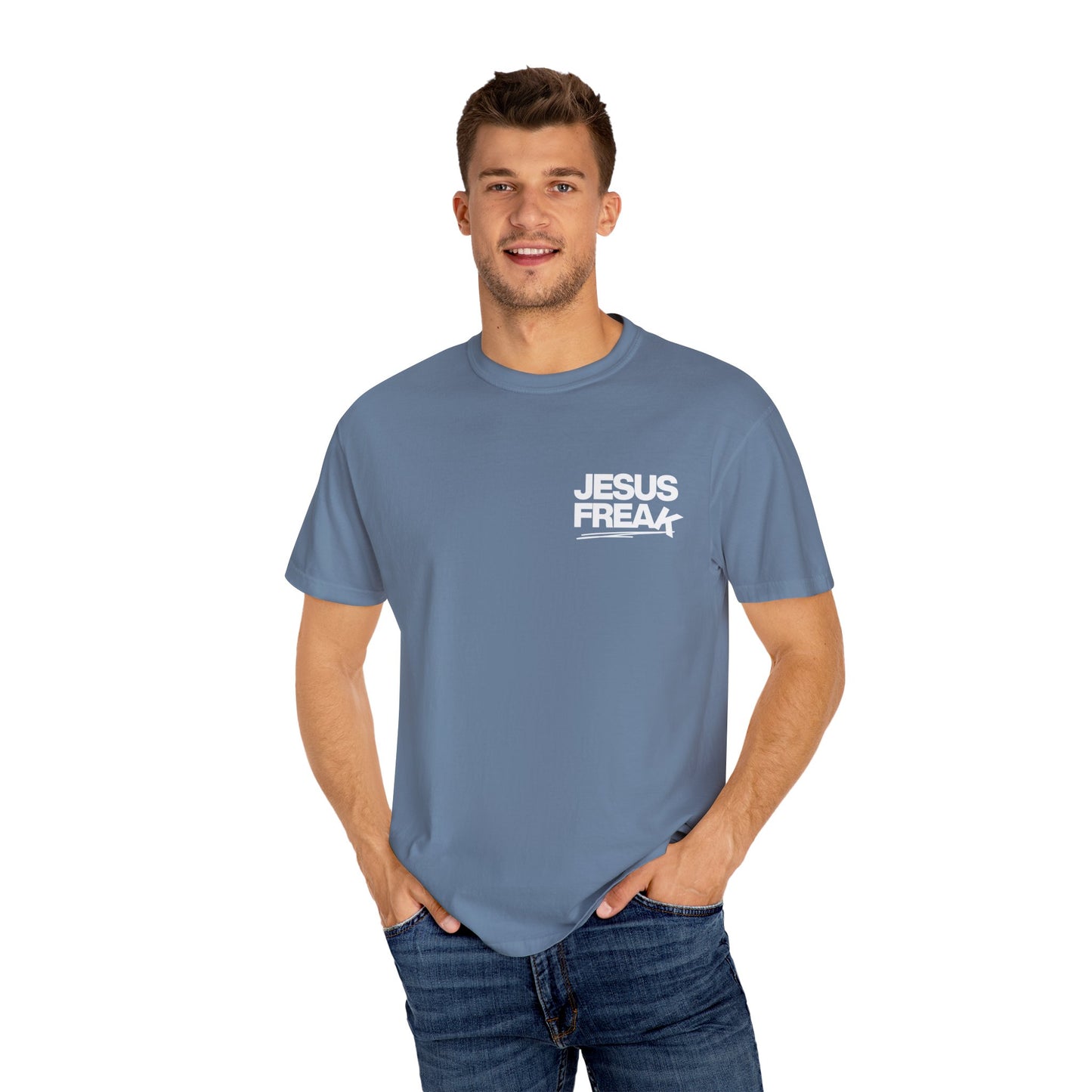 Faith-Inspired Unisex T-Shirt, Jesus Freak Tee, Inspirational Christian Shirt, Casual Everyday Wear, Gift for Believers