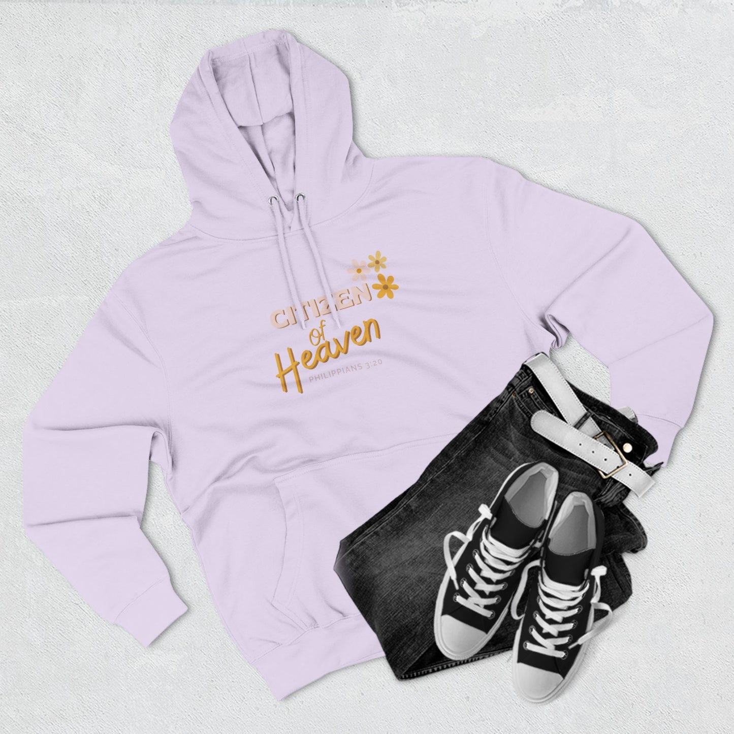 Citizen of Heaven Three-Panel Fleece Hoodie