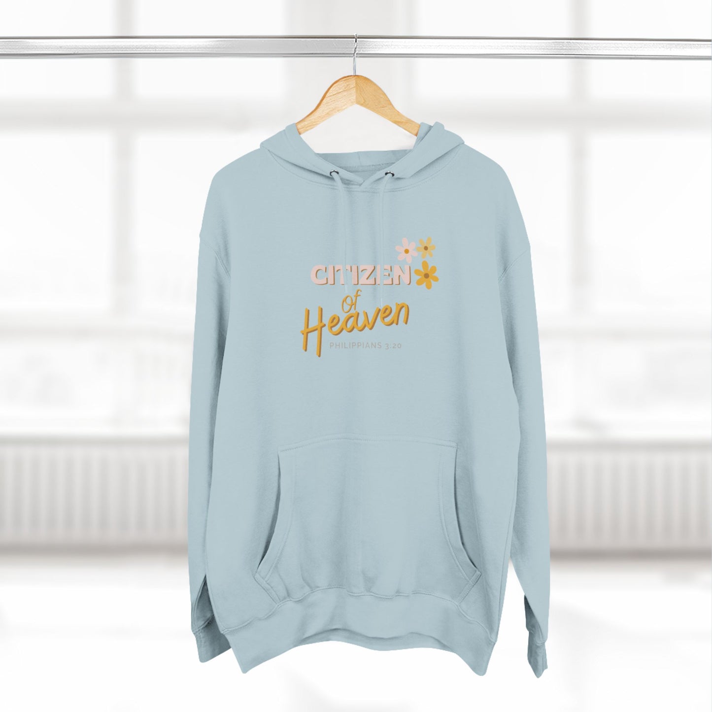 Citizen of Heaven Three-Panel Fleece Hoodie