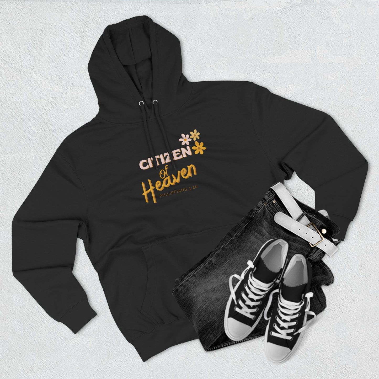 Citizen of Heaven Three-Panel Fleece Hoodie