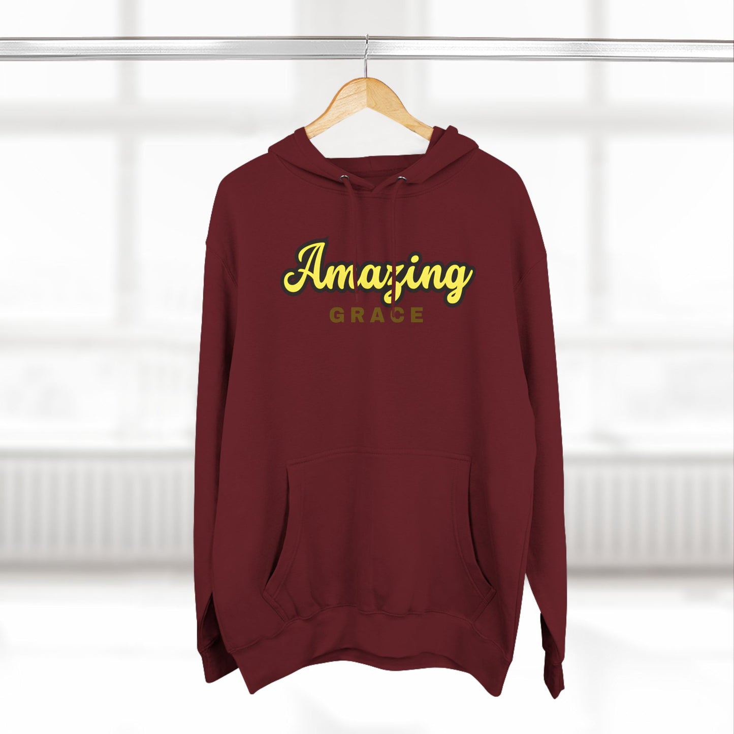 Amazing Grace Three-Panel Fleece Hoodie