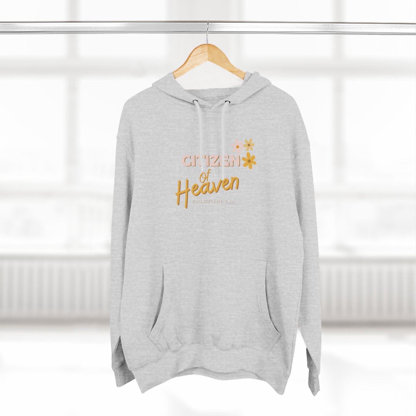 Citizen of Heaven Three-Panel Fleece Hoodie