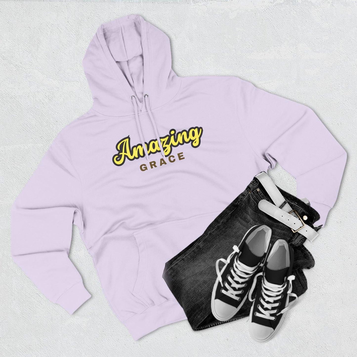 Amazing Grace Three-Panel Fleece Hoodie