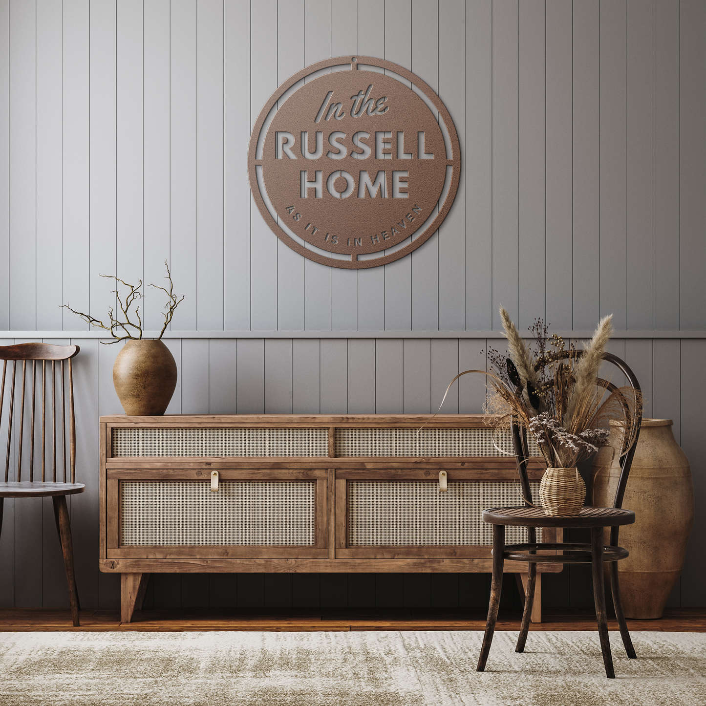 Custom_Name_as_it_it_in_Heaven_Metal_W_Copper_Rustic_Hallway_Mockup.png