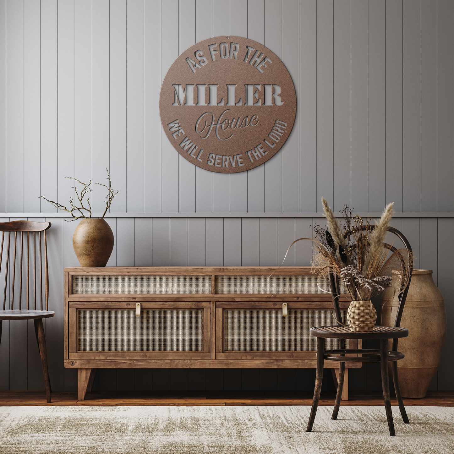 Custom_Sign_AS_FOR_ME_AND_MY_HOUSE_Copper_Rustic_Hallway_Mockup.png