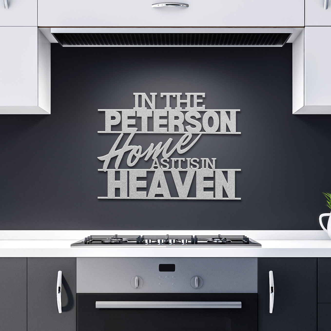 Personalized_Metal_sign_-_In_the_Custom_Silver_Dark_Kitchen_Mockup.png