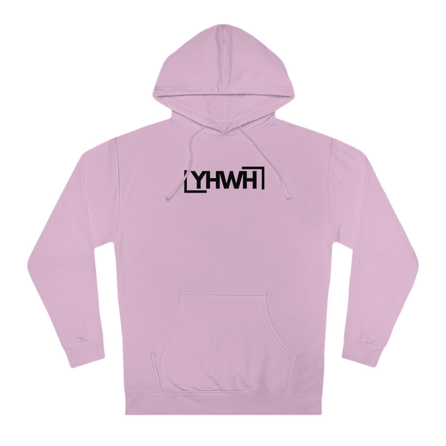Minimalist YHWH Unisex Hooded Sweatshirt - Comfortable Casualwear for All Seasons