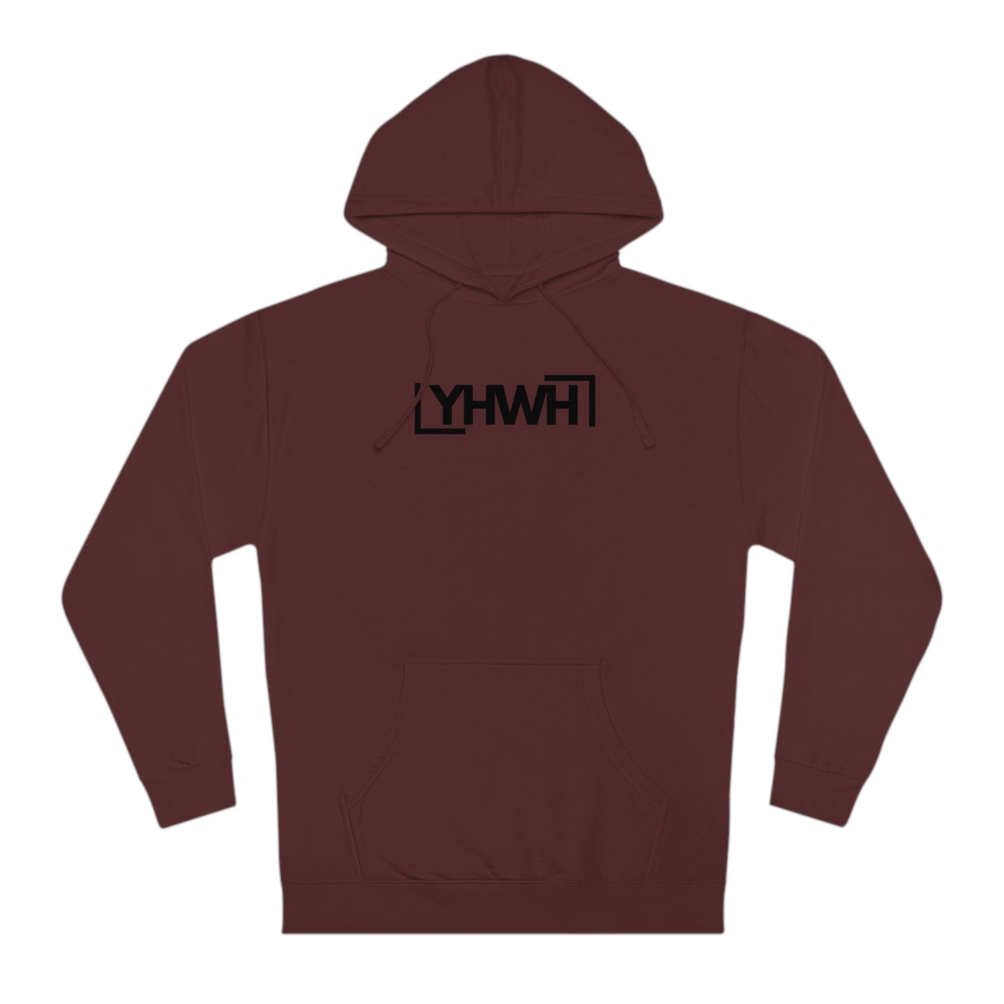 Minimalist YHWH Unisex Hooded Sweatshirt - Comfortable Casualwear for All Seasons